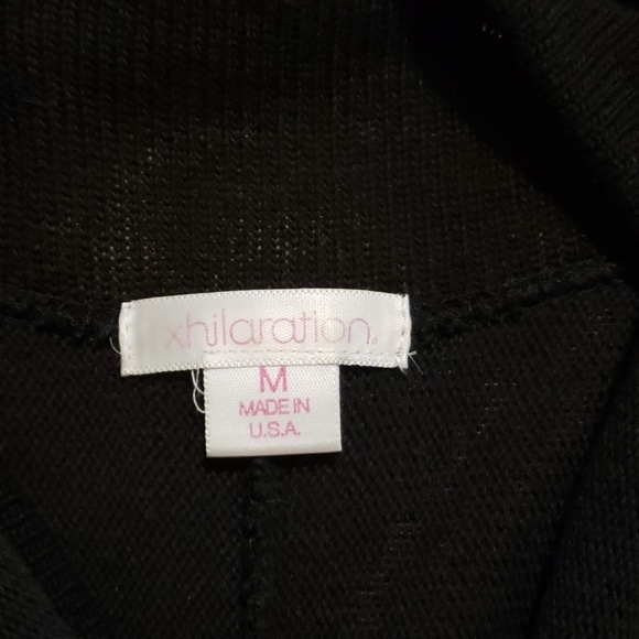 Xhiliration open short sleeve cardigan - Picture 2 of 5